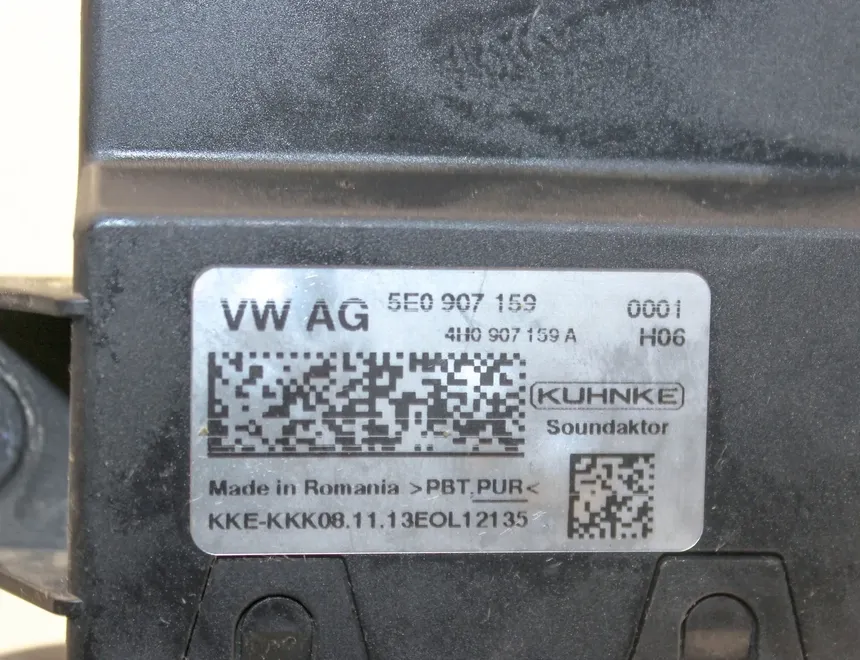 SKODA Octavia 3 generation (2013-2020) Brændstofpumpekontrol 5E0907159 33083022