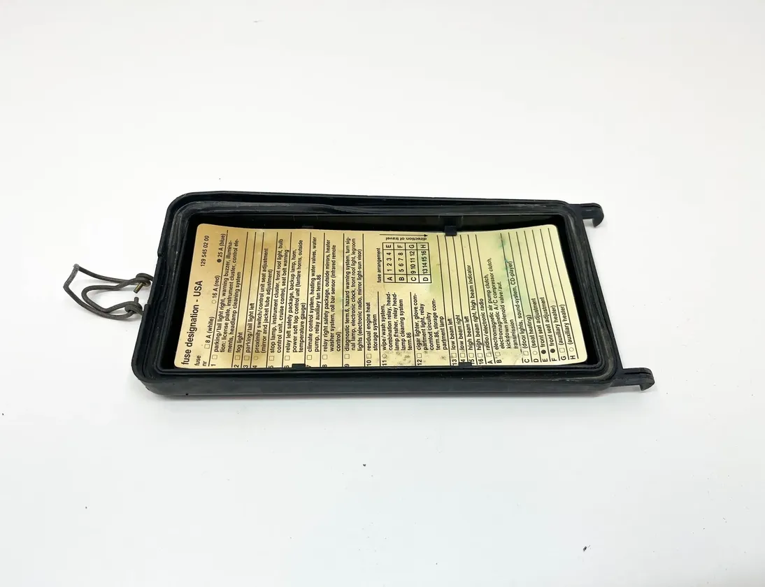 MERCEDES-BENZ SL-Class R129 (1989-2001) Dæksel til sikringsboks A1245400182,A1295450200 33478661