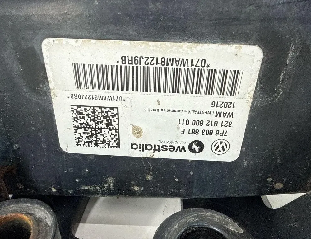 VOLKSWAGEN Touareg 2 generation (2010-2018) Anhængertræk sæt 7P6803881E 34967768