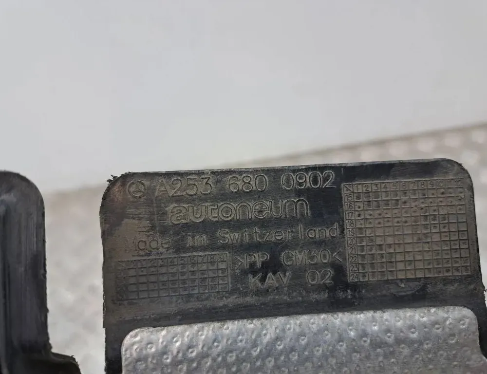 MERCEDES-BENZ GLE W166 (2015-2018) Andet Undercover Panel A2536800902 33340084