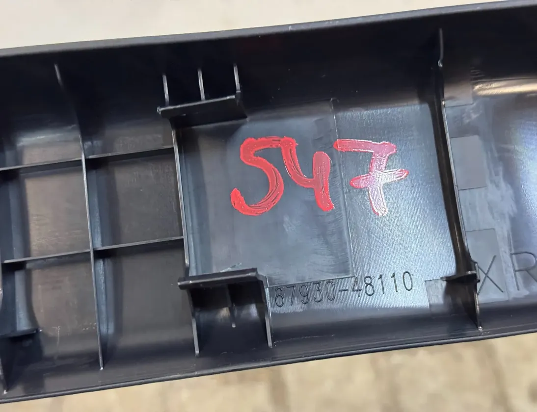 LEXUS RX 4 generation (2015-2024) Baghøjre sidetærskelbeklædning 6793048110 33532923