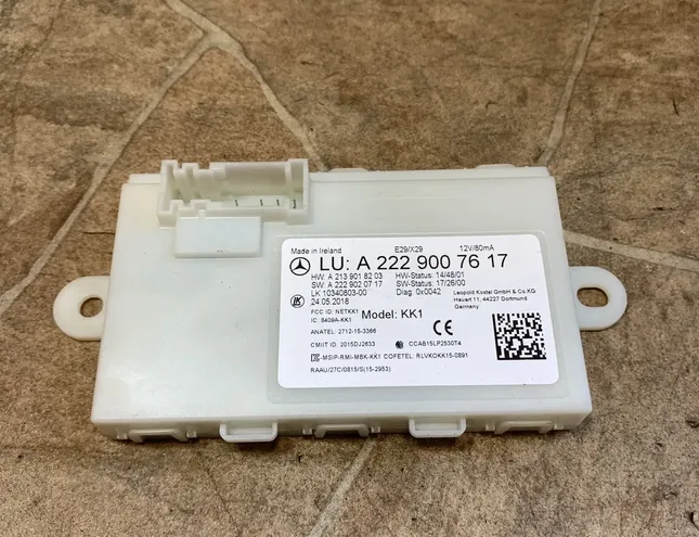 MERCEDES-BENZ E-Class W213/S213/C238/A238 (2016-2024) Nøglefri kontrolenhed a2139018203 30031842