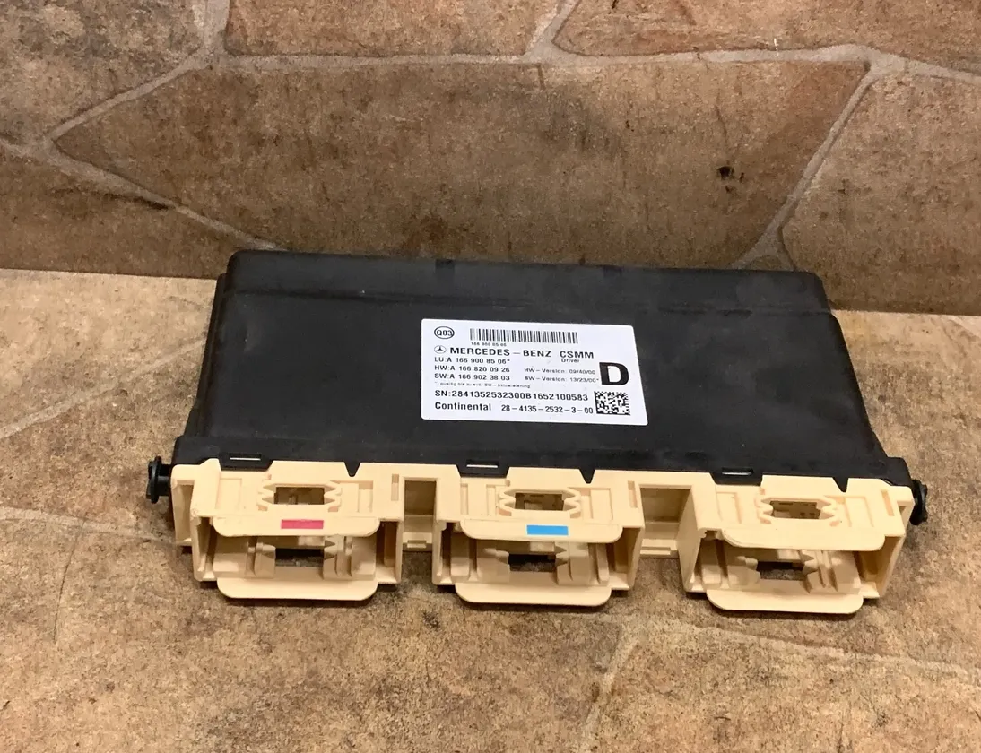 MERCEDES-BENZ GLE Coupe C292 (2015-2019) Forreste venstre sæde kontrolenhed A1669008506 33494388