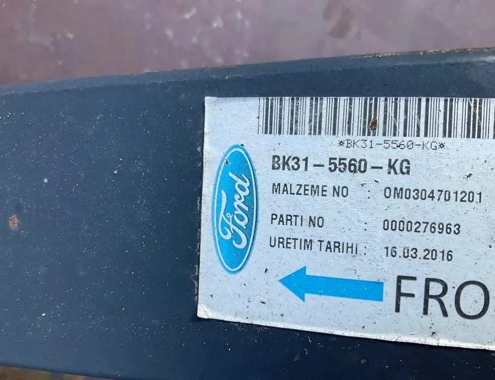 FORD Transit 4 generation (2013-2024) Bagerste venstre bladfjeder BK315560,0M0304701201 33802261