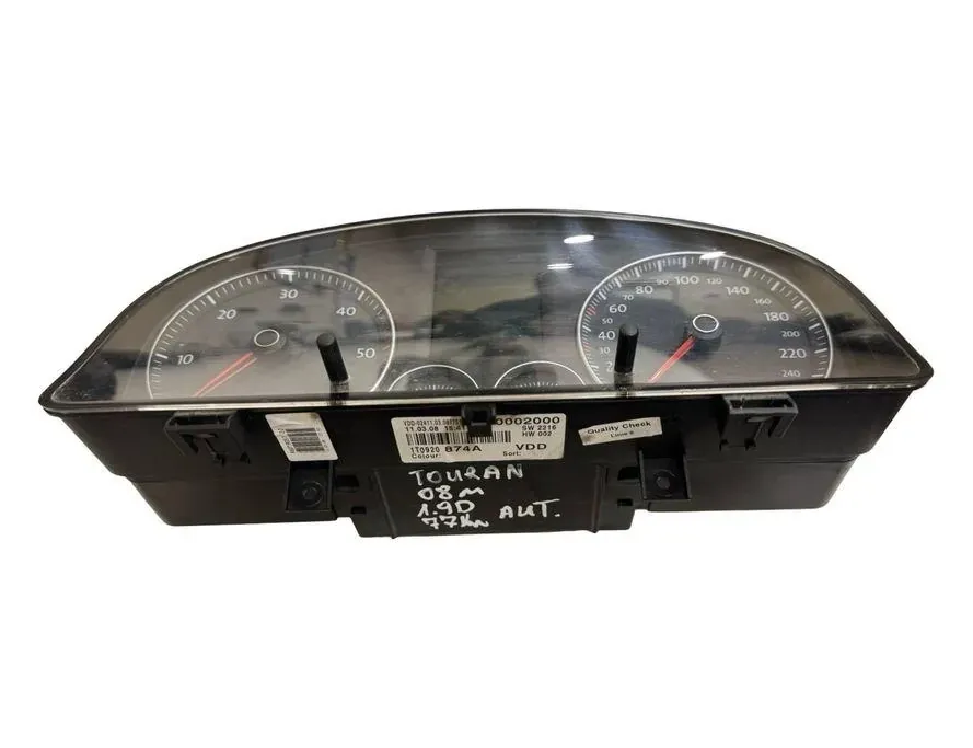 VOLKSWAGEN Touran 1 generation (2003-2015) Speedometer 1T0920874A 33185269