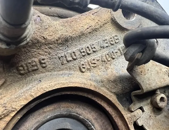 PORSCHE Cayenne 955 (2002-2010) Højre baghjulsnav 7L0505436B 35104129