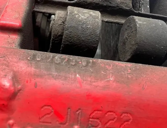 PORSCHE Cayenne 955 (2002-2010) Bremsekaliber venstre bag 20.7673.03 35104036