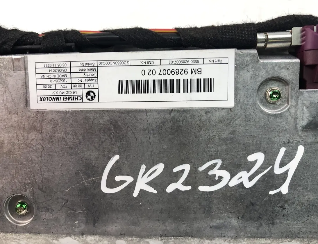 BMW 5 Series F10/F11 (2009-2017) Navigations system 9289007 23463434