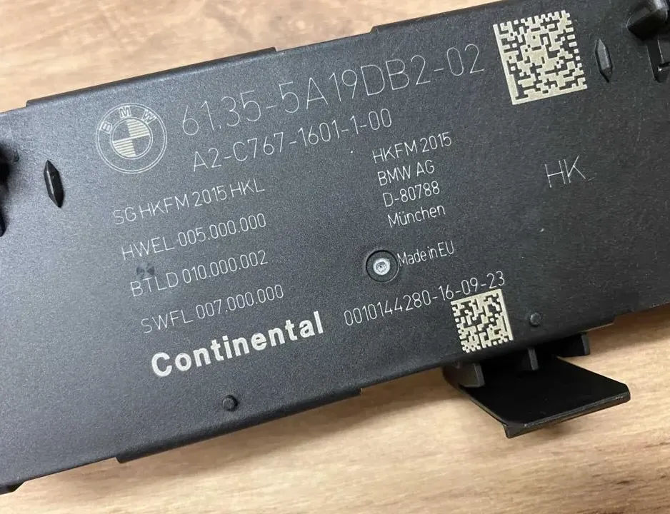 BMW iX3 1 generation (G08) (2020-2024) Bootlid kontrolenhed 5A19DB2,A2C767160100 33515920