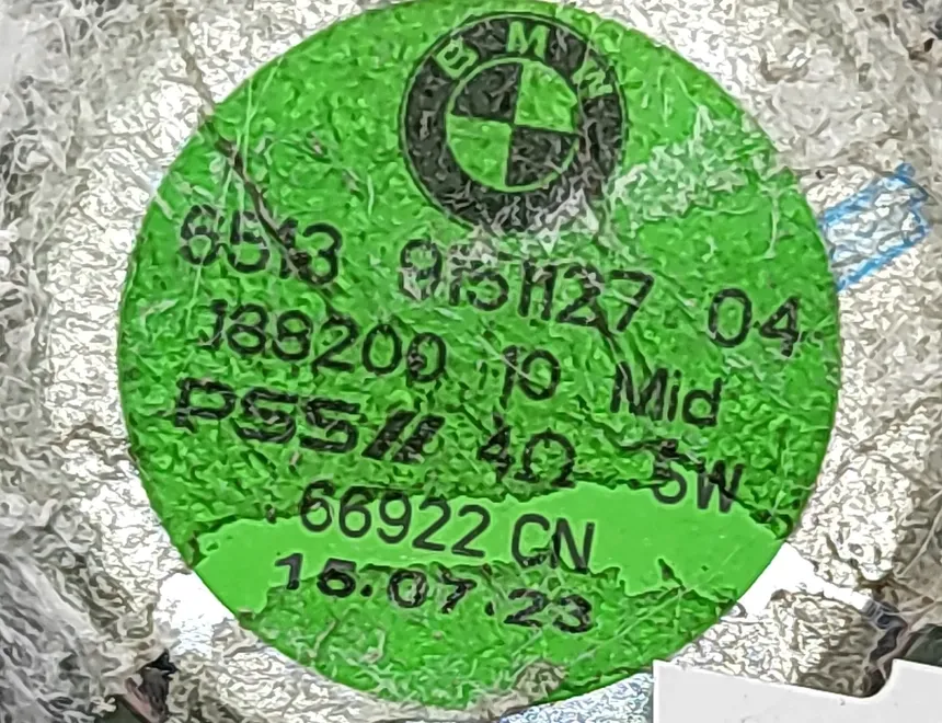 BMW iX3 1 generation (G08) (2020-2024) Dashboard lydhøjttaler 9151127 33341740