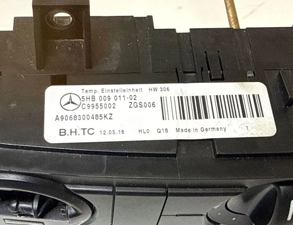 MERCEDES-BENZ Sprinter 2 generation (906) (2006-2018) Andre kontrolenheder C9955002,A9068300485KZ 34779410