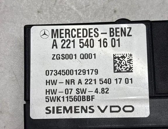 MERCEDES-BENZ C-Class W204/S204/C204 (2004-2015) Brændstofpumpekontrol A2215401601,0734500129179,ZGS001Q001,A2215401701,5WK11560BBF 35052694