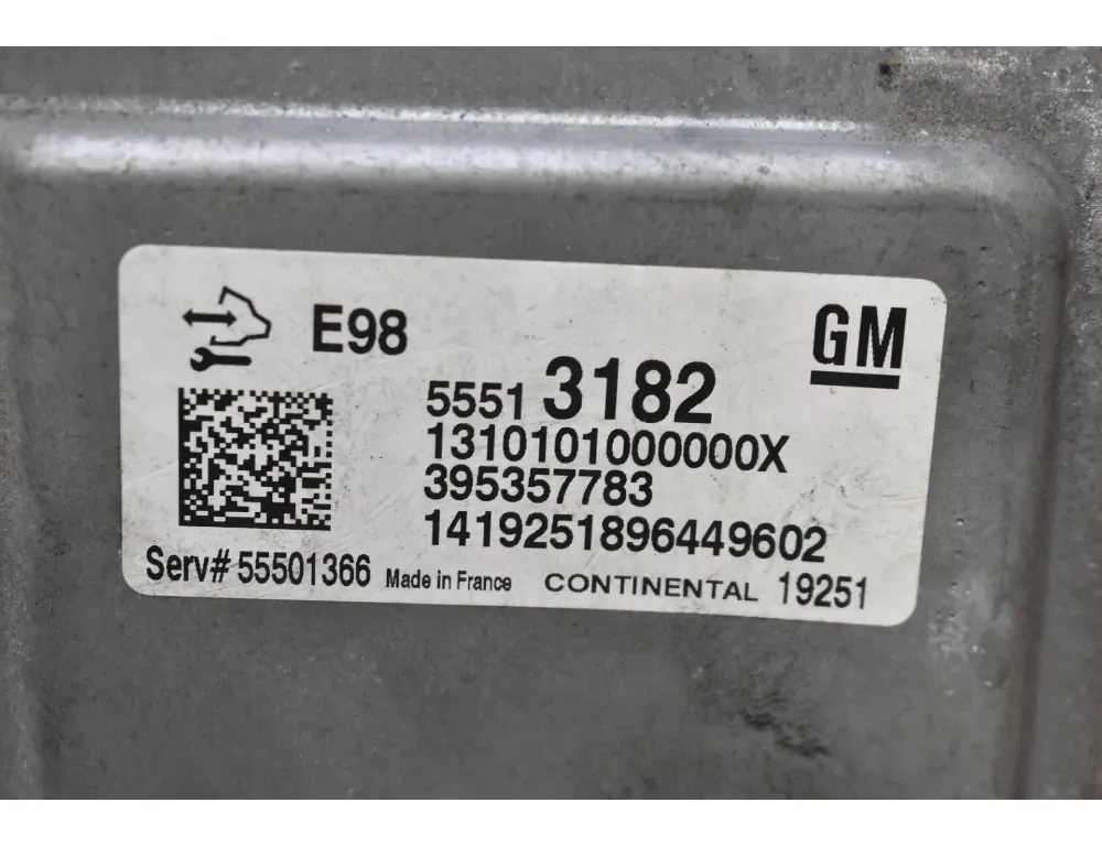 OPEL Insignia B (2017-2024) Motorkontrolenhed ECU 55513182 33517000