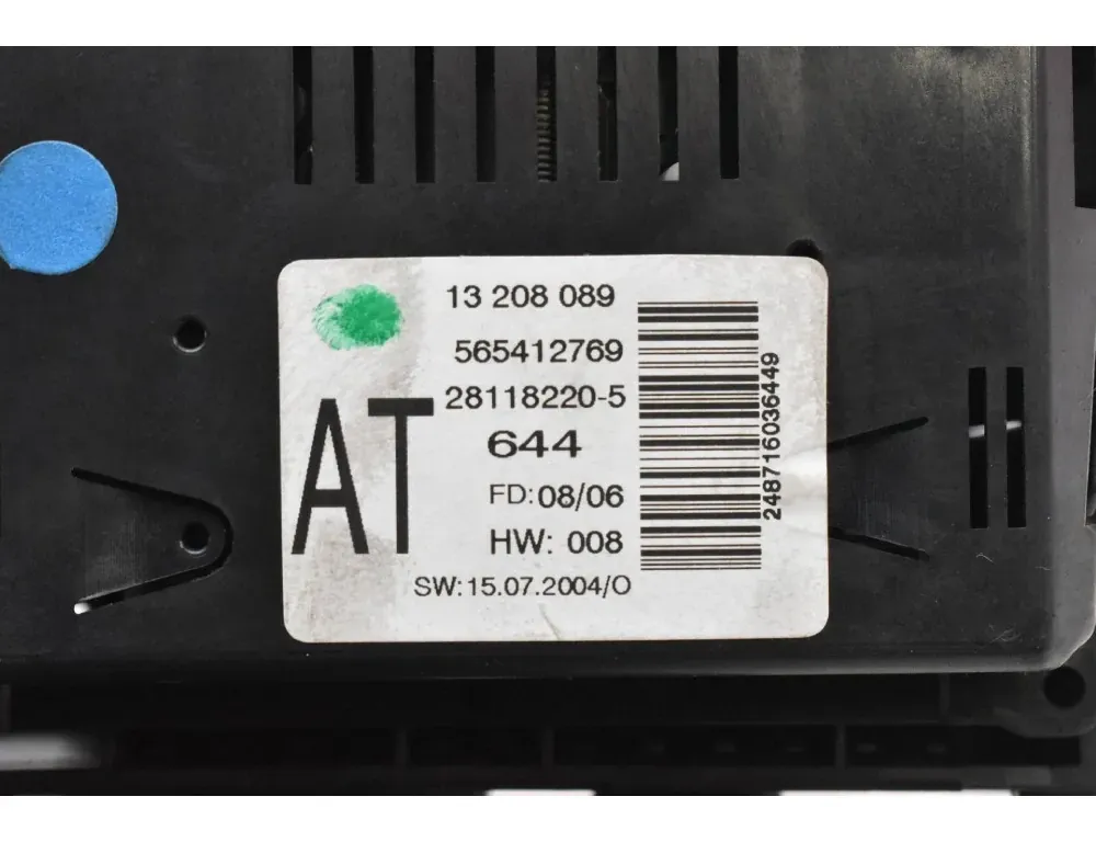 OPEL Zafira B (2005-2010) Musikafspiller med GPS 13190856 33525917