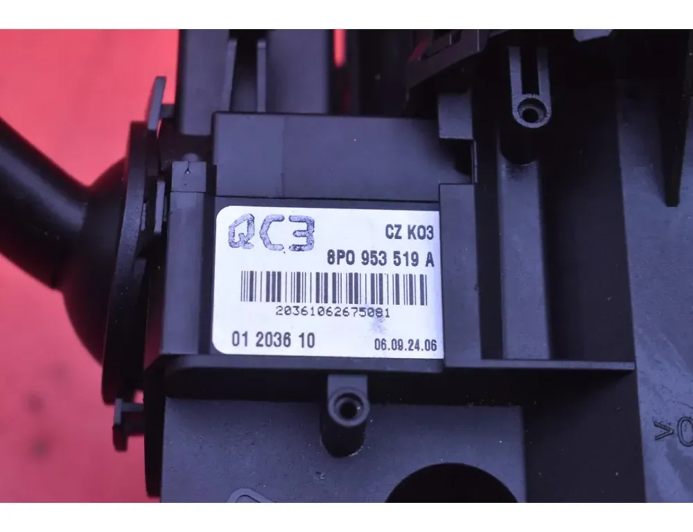 AUDI A3 8P (2003-2013) Indikatorviskerarmkontakt 8P0907137BK 34062628