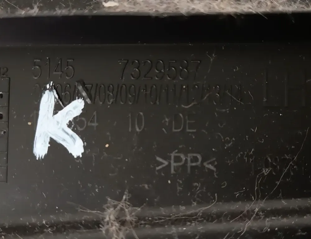 BMW 2 Series Grand Tourer F46 (2018-2023) Venstre side B søjlebeklædning 7329587 35107794