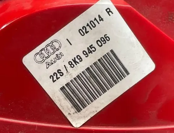 AUDI A4 B8/8K (2011-2016) Baglygte højre baglygte 8K9945096 34059282