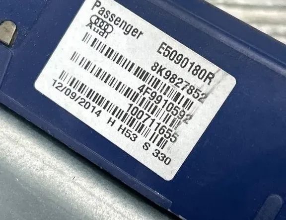 AUDI A4 B8/8K (2011-2016) Venstre side bagklap gasfjeder 8K9827852 34062754