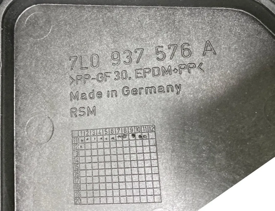 VOLKSWAGEN Touareg 2 generation (2010-2018) Sikringsboks 7L0937576A 30161160