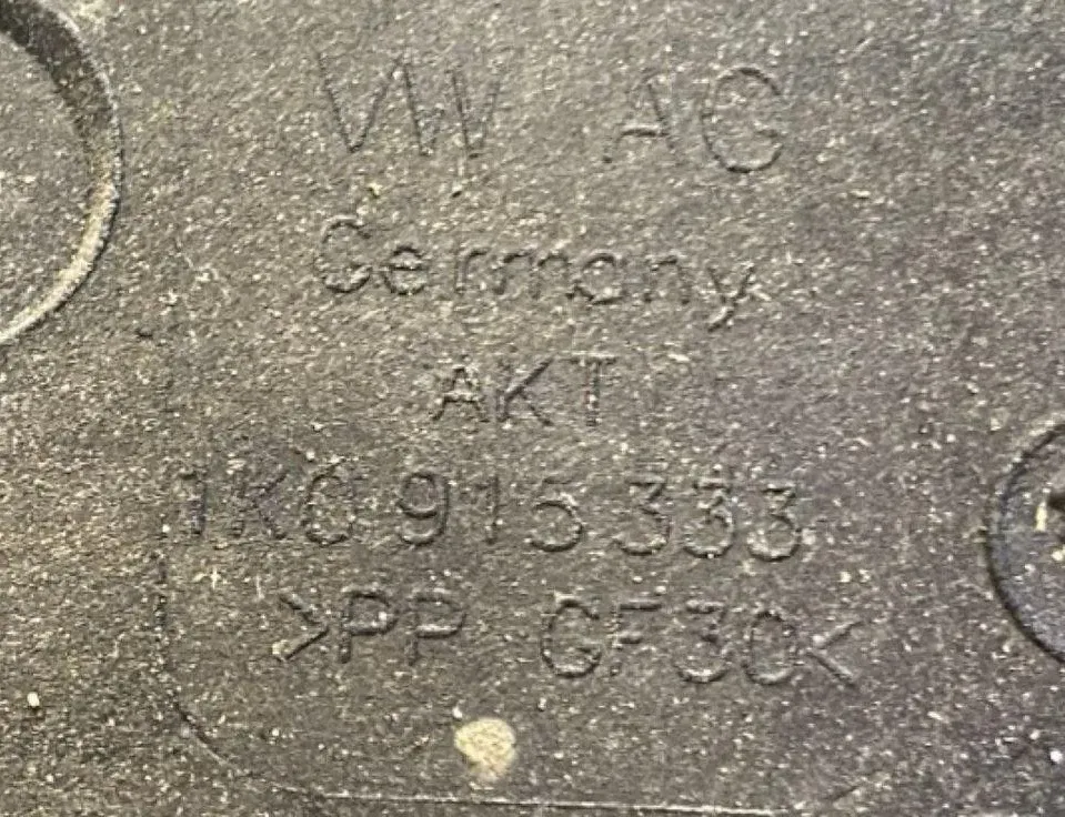 VOLKSWAGEN Caddy 4 generation (2015-2020) Batteripude 1K0915333 31283273