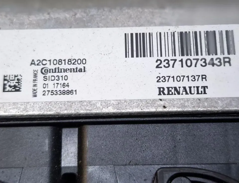 RENAULT Scenic 4 generation (2017-2023) Motorkontrolenhed ECU 237107343R 33362689