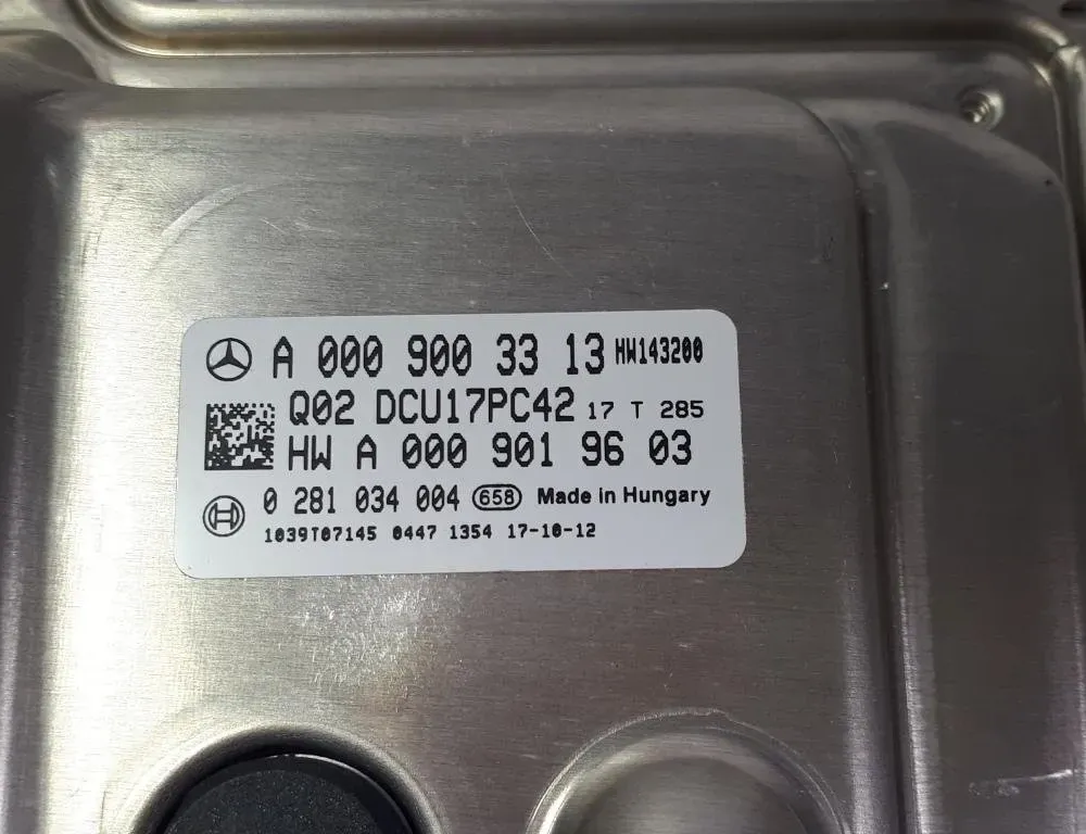 MERCEDES-BENZ C-Class W205/S205/C205 (2014-2023) Andre kontrolenheder A0009003313 31357904