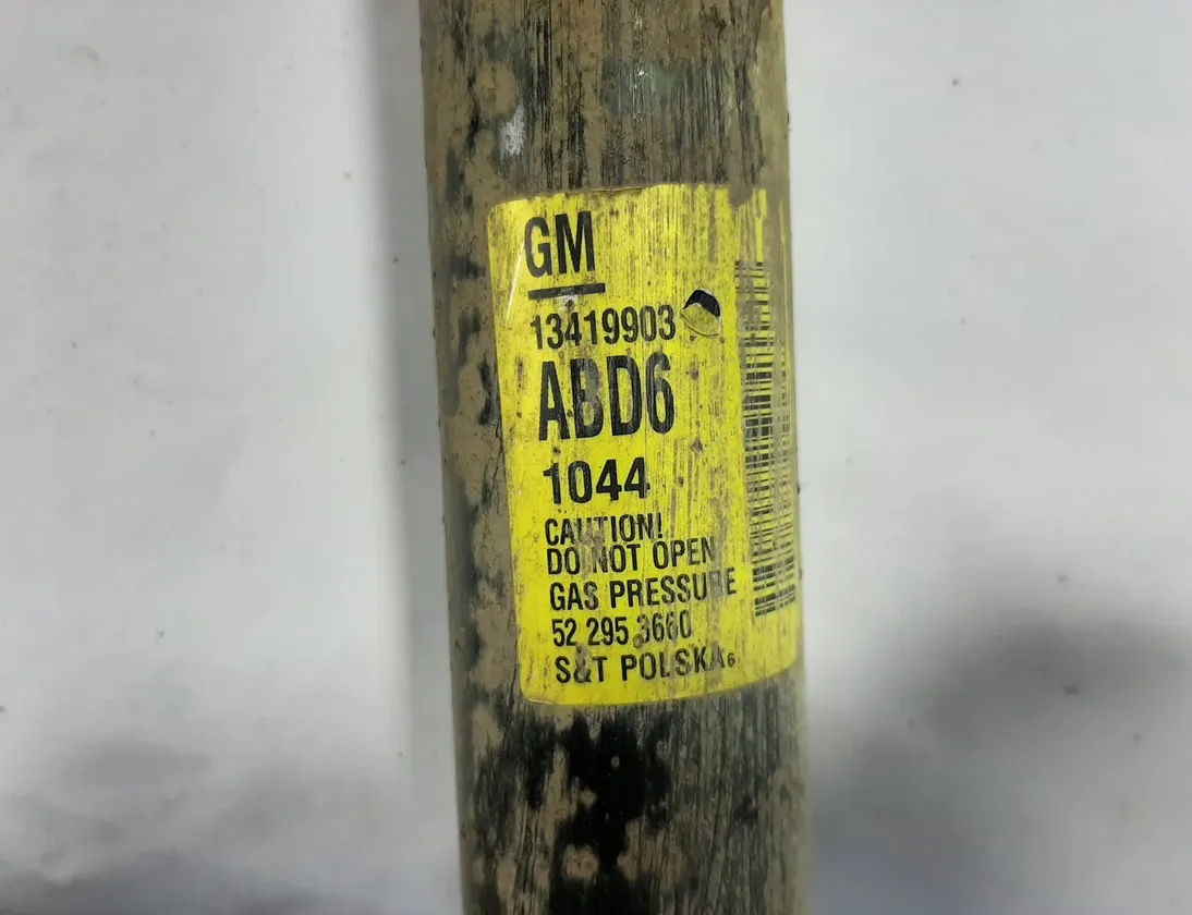 OPEL Zafira C (2012-2016) Støddæmper venstre bag 13419903 21072035