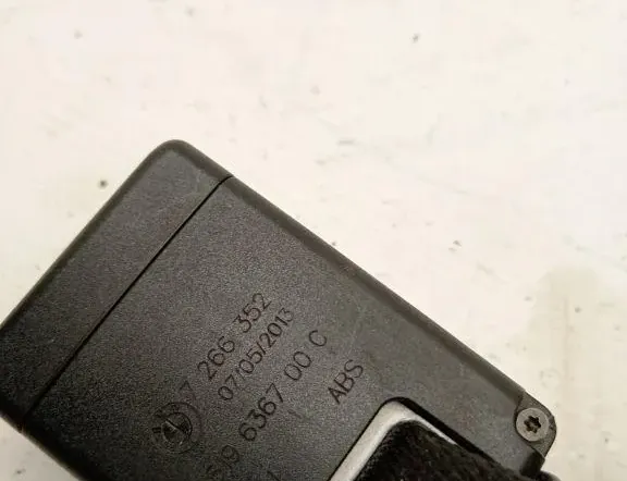 BMW 3 Series F30/F31 (2011-2020) Midterste sædespænde bag 7266352 33195493