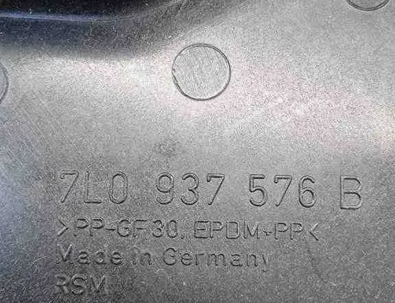 PORSCHE Cayenne 3 generation (2017-2023) Dæksel til sikringsboks 7L0937576B 32420636