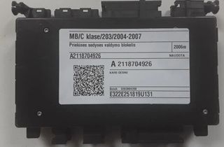 MERCEDES-BENZ C-Class W203/S203/CL203 (2000-2008) Forreste højre sæde kontrolenhed A2118704926,A2118201185,A2118208585,A2118700526 27818495