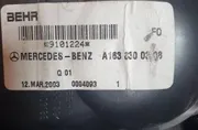 MERCEDES-BENZ M-Class W163 (1997-2005) Interiørvarmer 9101224,A1638300308,0004093 35103254