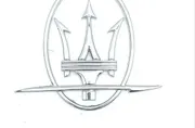 MASERATI GranTurismo 1 generation (2007-2020) Bilfabrikantens badge 33136294